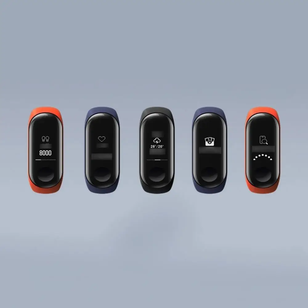 В наличии умный Браслет Xiaomi Mi Band 3 Смарт фитнес трекер 0 78 ''с OLED дисплеем