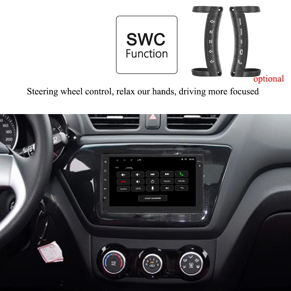 Lexxson android 8,1 2din автомобильное радио ISO для Nissan Toyota для Volkswagen Mazda gps навигация FM Мультимедиа универсальное Зеркало Ссылка