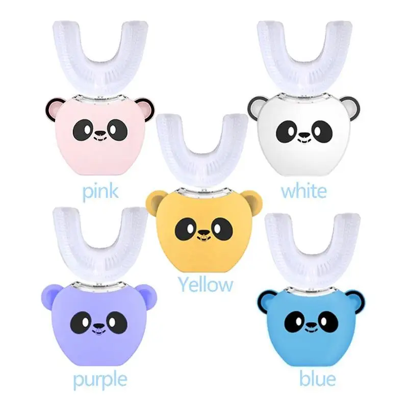 Электрическая зубная щетка u-типа зарядка через usb отбеливание зубов на 360