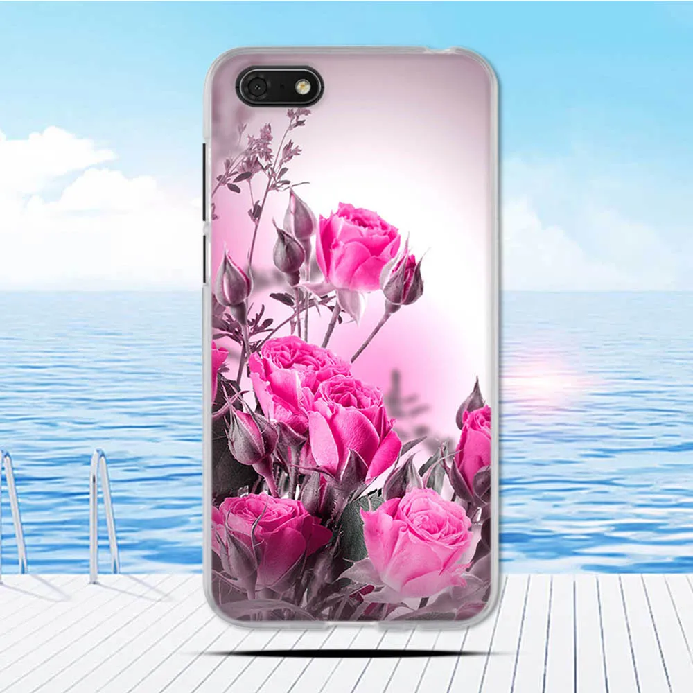 Чехол для Huawei y5 prime 2018 силиконовый мягкий ТПУ чехол-накладка с рисунком кота Y5