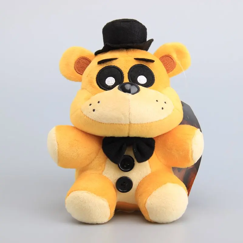 3 Stlyes FNAF плюшевые игрушки Five Nights At Freddy's Mangle мягкие животные Золотой Freddy Fazbear фиолетовый цвет " 18 см