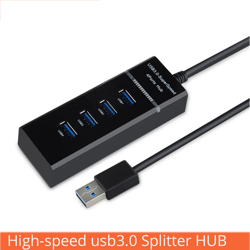 USB 3 0 концентратор Высокоскоростной 5 Гбит/с для MacBook Air PC ноутбук ультрабук