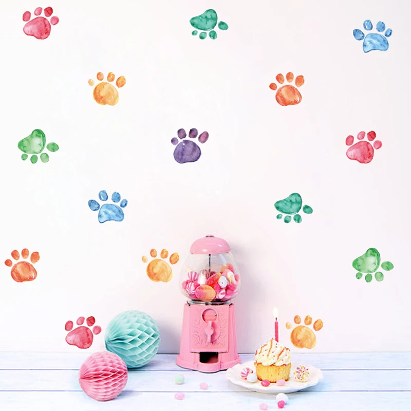 DIY художественные наклейки на стену 2019 Новые Вечерние 6 листов/партия милый