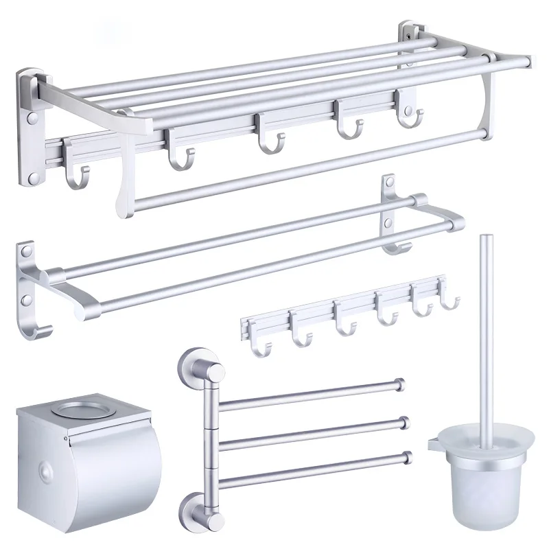 Полка для шампуня с двойными стенками из алюминия полка хранения косметики