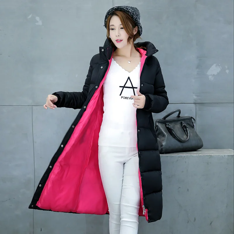 Зимние женские парки пальто повседневные куртки с длинным рукавом и капюшоном