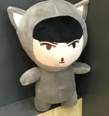 Oh Se Hun Мультфильм Корея плюшевые Kpop EXO плюшевые игрушки суперзвезда Baek Хюн Чан Ёль Kai Se Hun Su Ho D.O Luhan Chen мягкие куклы болельщики подарок - Color: Oh Se Hun