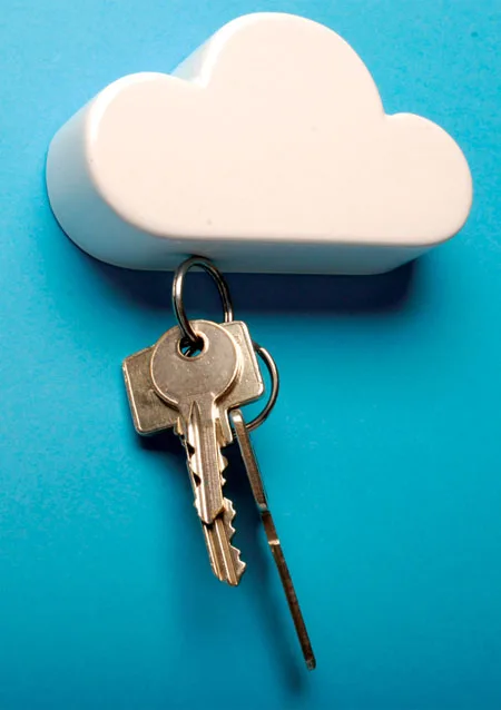 Магнитный держатель для ключей магнитный в форме облаков | Дом и сад