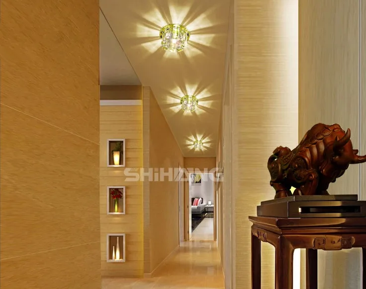 Colorpai 5 Вт Светодиодный светильник современный потолочный для спальни Балконная