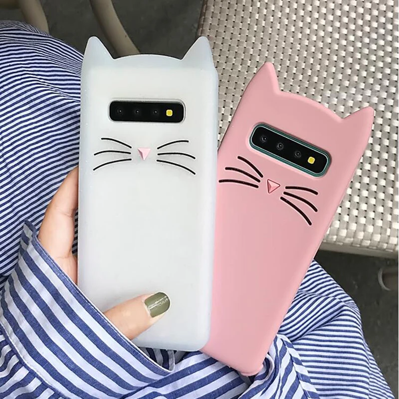 YHBBCASES чехлы для телефонов с рисунками из мультфильмов Samsung Galaxy S8 S9 S10 Plus шикарный