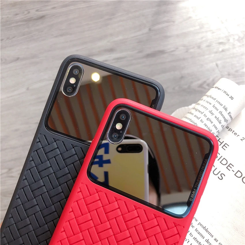 Модные сетчатые мягкие чехлы с узором для iPhone XS Max XR X чехол iphone 7 6 6s 6plus 8 8Plus