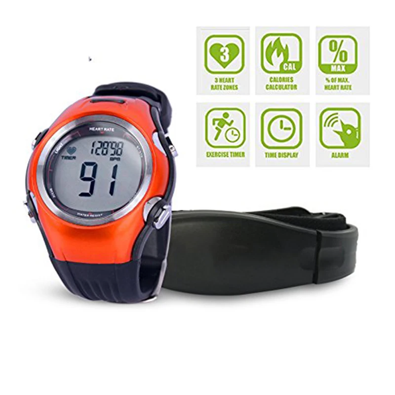 Фитнес браслет с пульсометром и подсчетом калорий|wireless heart rate|wireless rate monitorheart polar