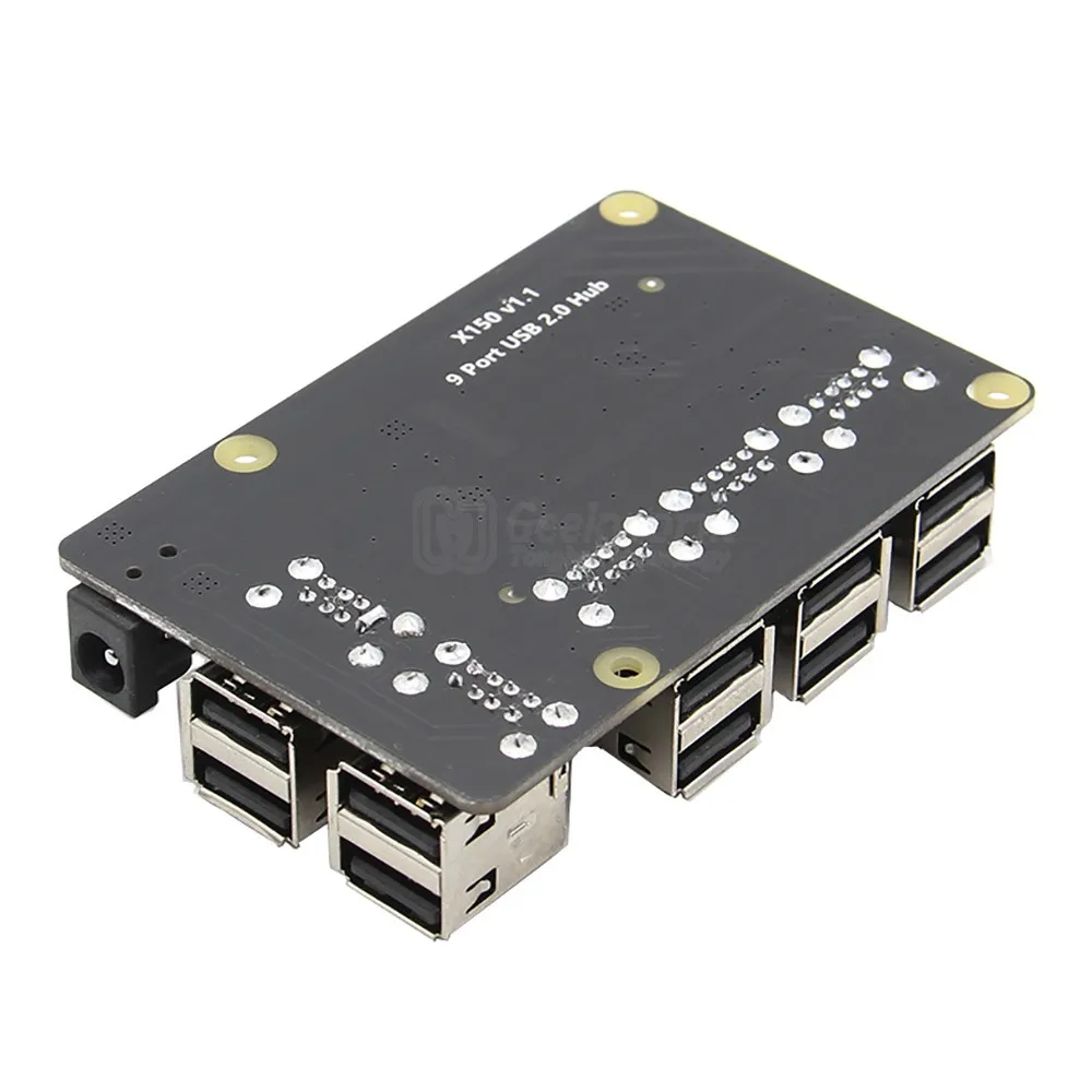 Raspberry Pi X150 9 портовый MTT высокоскоростной usb концентратор автономный/автобусный