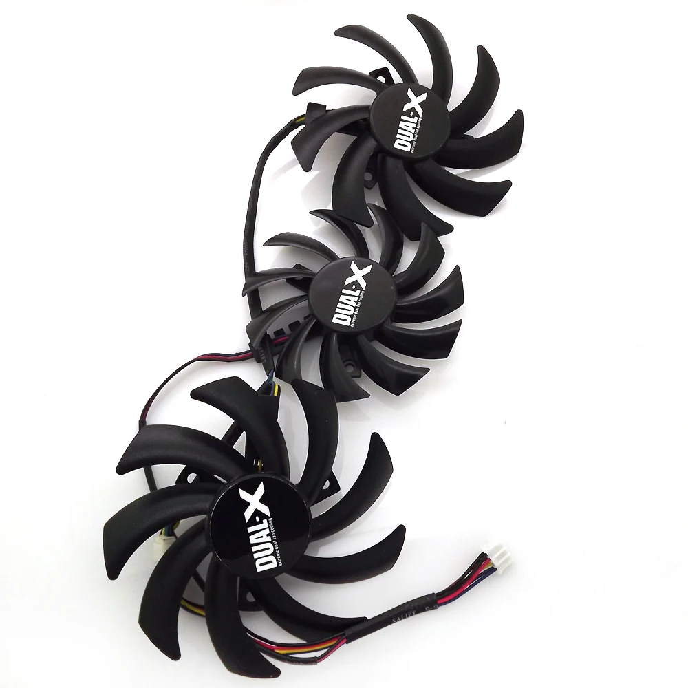 Вентилятор VGA для Sapphire R9 270X 280X 290X Vapor-X OC вентилятор графической карты 3 шт./лот