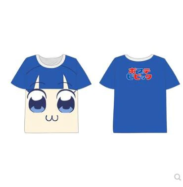 Новая мужская футболка с аниме надписью &quotPOP TEAM EPIC&quot летняя хлопковая коротким