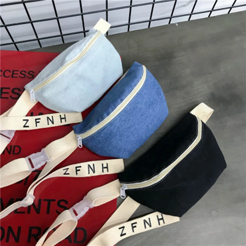 

Heuptas Female Belt Fanny Pack For Women Men Unisex Waistbag Chest Bag Zipper Pouch Packs Belt Length Women Waist Pack