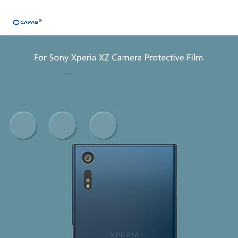 3 шт. Защита экрана для Sony Xperia XZ камера стеклянная наклейка XZ1 Compact XZs Премиум CAPAS