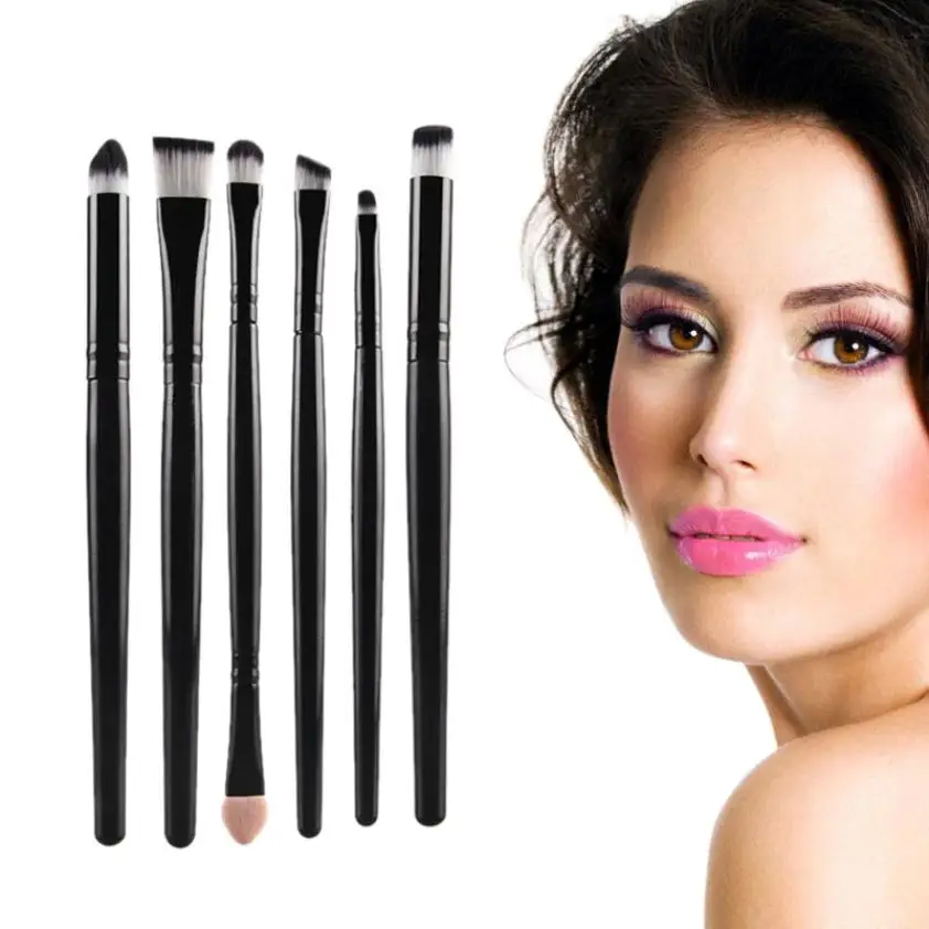 OutTop 2018 newly 6PCS Cosmetic Makeup Brush Lip Eyeshadow makeup brushes professional 04.13 | Красота и здоровье