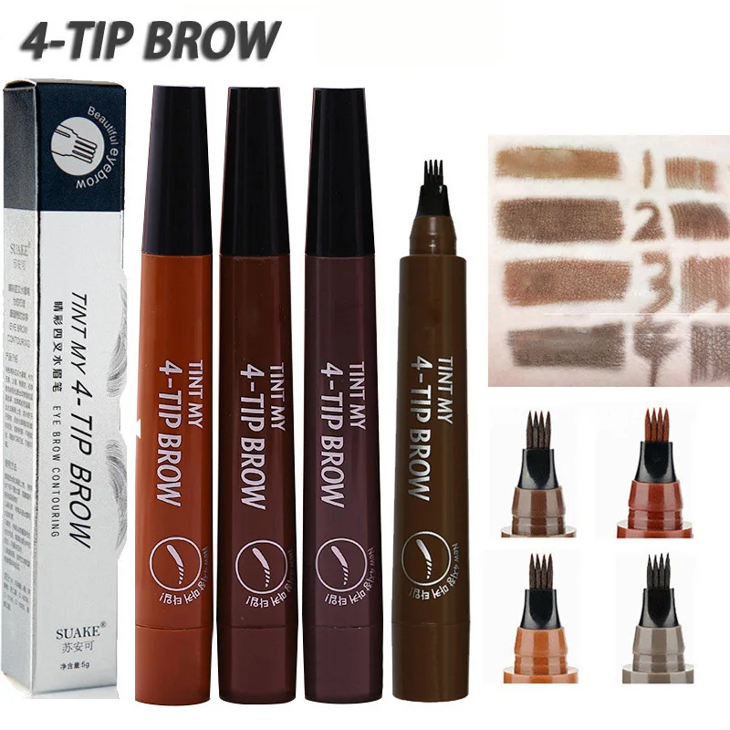 Лидер продаж 2019 жидкая ручка для бровей карандаш макияжа глаз водостойкий