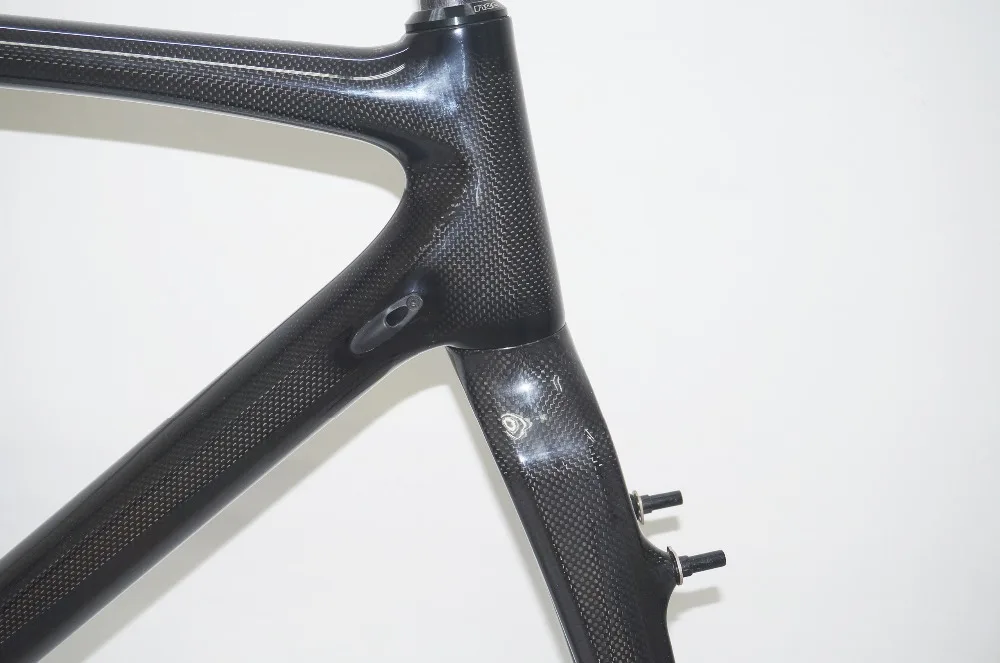 Карбоновая велосипедная Рама 3k с v образным тормозом вилкой 51/53/55/57 см|frame fork|carbon