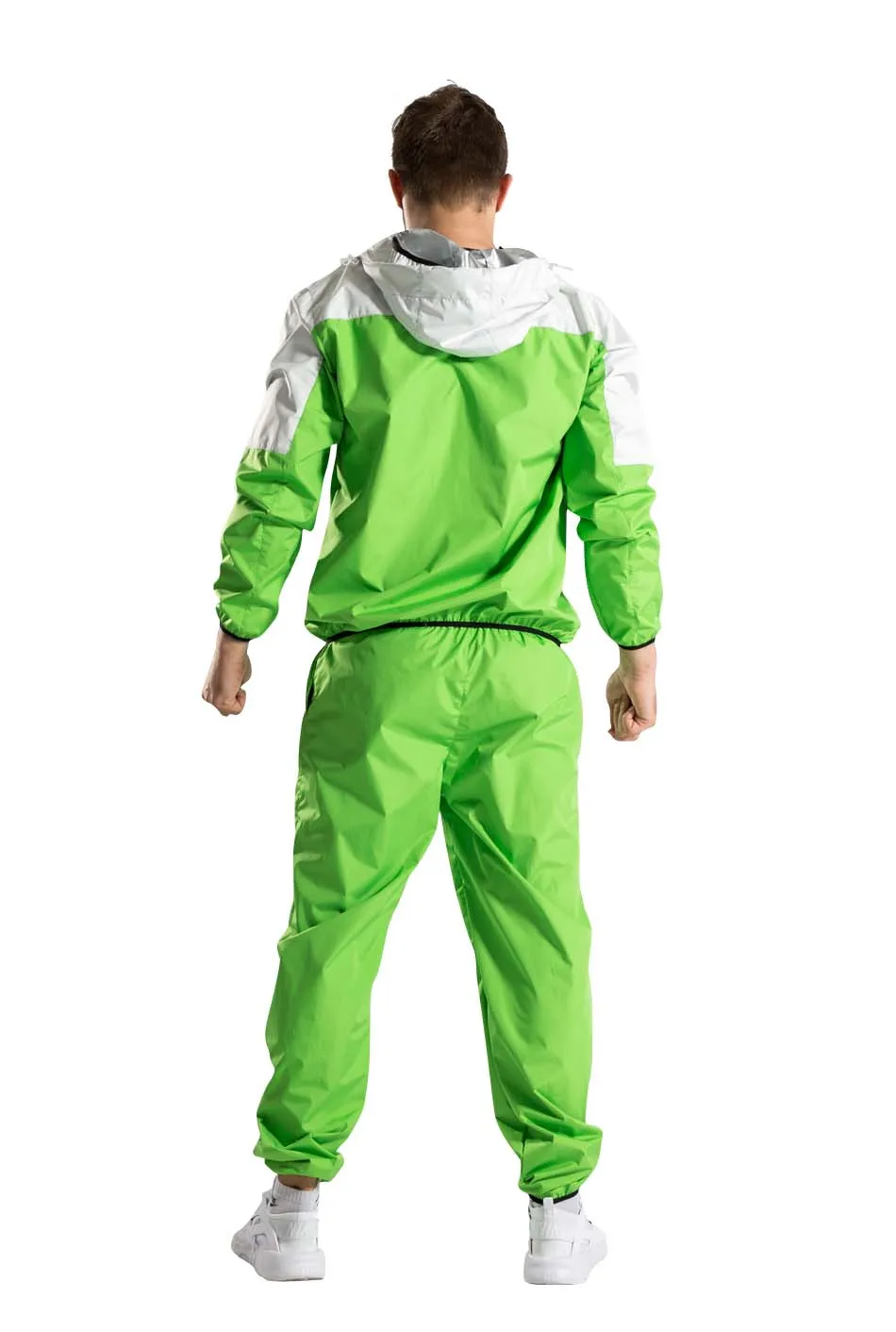 Мужской костюм для сауны Bonverano цвет зеленый серебристый|silver silver|silver weightssilver suit |