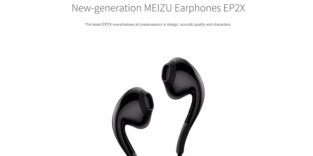 Meizu EP2X EP 2X наушники, микрофон, стерео звук, в ухо, динамический микрофон, на шнуре, пульт дистанционного управления, наушники для Meizu Pro 6 6s pro5