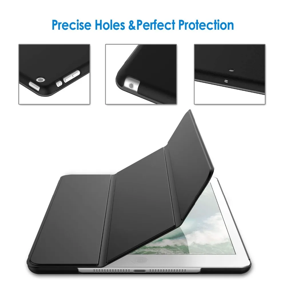 NEWCOOL Smart Magnet PU Leather Case Flip Cover for Apple iPad Mini5 mini 5 2019 released 7.9&quot tablet case Auto Sleep/Wake | Компьютеры