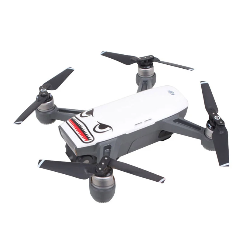 Для DJI Mavic Air/Mavic 2/MINI/Pro/Spark аксессуары Drone наклейка в виде акулы Drone Body Paster Aircraft Frame лицевые наклейки
