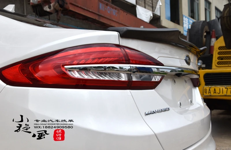 Для Ford Mondeo/Fusion авто аксессуары новая модель 2013 высококачественный задний спойлер из углеродного волокна