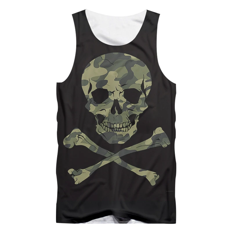 Топ OGKB Повседневный большой размер с 3D принтом|Майки| |