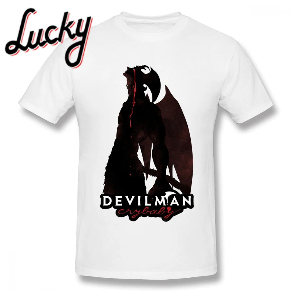 Футболка для мужчин DEVILMAN Crybaby футболка с круглым вырезом Homme популярная новая