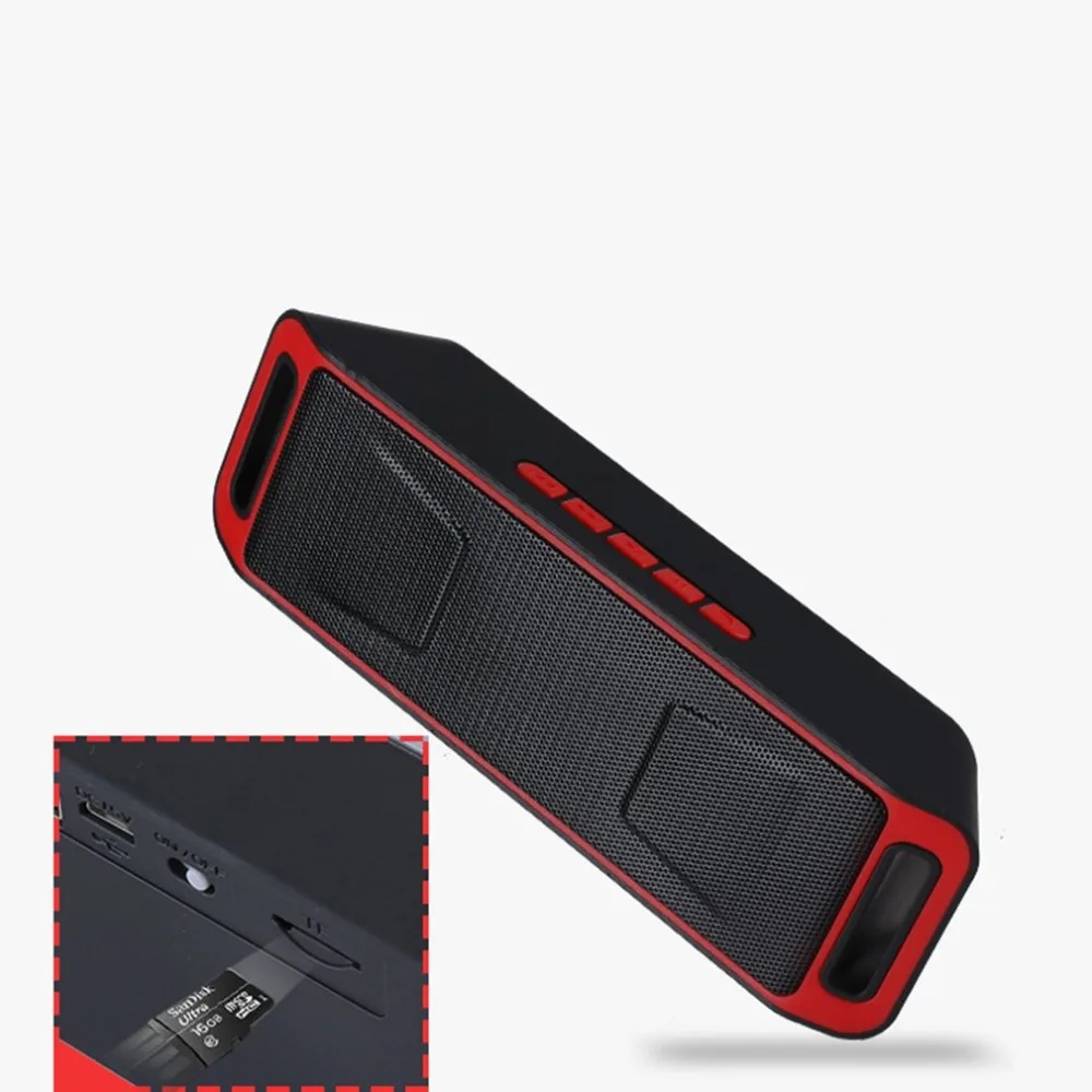 Портативная колонка с Bluetooth 5 1 стереозвук сабвуфер s USB mp3 TF FM радио встроенный