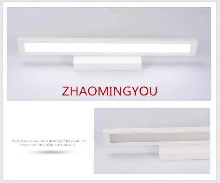 Вы LED настенный светильник минимализм зеркало передний свет настенные лампы для