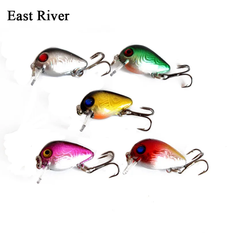 5 Шт. Мини Crankbait Воблеры Рыболовные Приманки Китай Иска Искусственные Рыбалка
