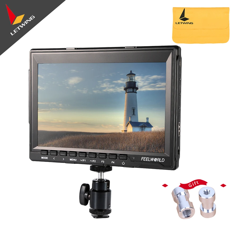 FEELWORLD FW759 7 &quotHD 1280x800 Камера поле монитор HDMI Вход для bmpcc HD ЖК дисплей монитор|monitor hdmi