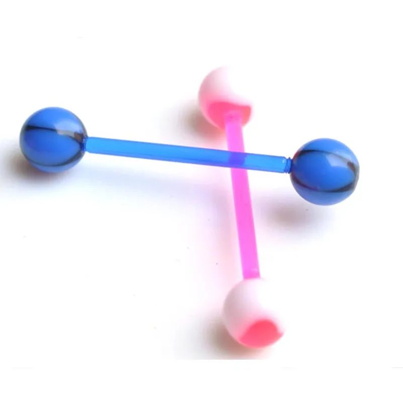 Украшения для пирсинга в виде акриловых шариков женщин 10 шт. |
