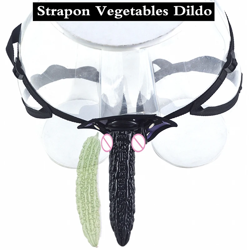 FAAK ремень-на Горькая тыква фаллоимитатор жгут Комплект гибкий поддельный пенис