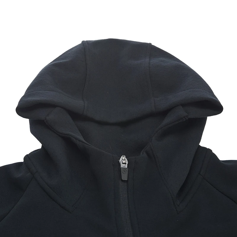 Мужская толстовка с капюшоном Li Ning удобная спортивная куртка из 66% хлопка 34%