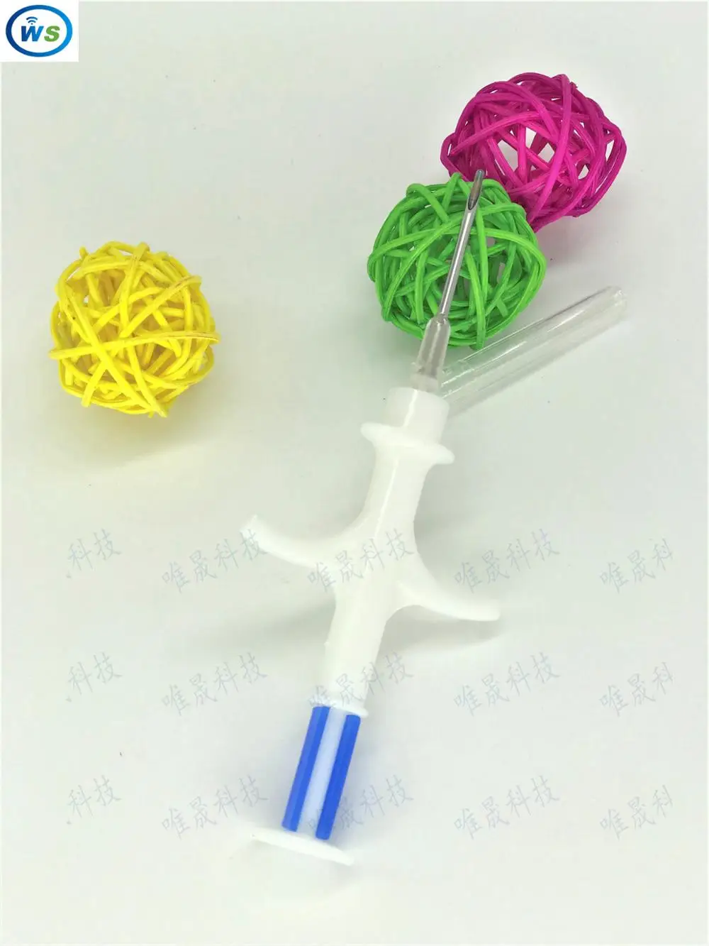 1.4*8 100PCS FDX-B ISO11784/785 RFID Id Injector Pet Glass Tag Microchip Syringe for animals Pig Cow Cattle Horse Dog Fish chip |