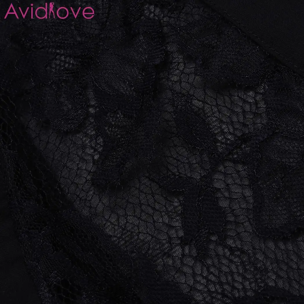 Женское кружевное белье Avidlove с коротким рукавом|Белье бейбидолл и сорочки| |