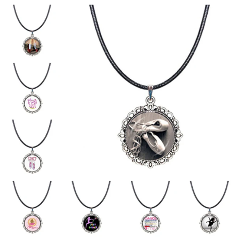 Обувь для танцев и балета ожерелье чокер Подарочная подвеска Шарм маленьких