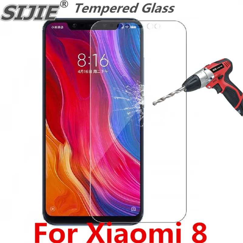 Tempered Glass For Xiaomi 8 Mi8 SE Screen protective cover smartphone case on toughened 9H crystals clear | Мобильные телефоны и