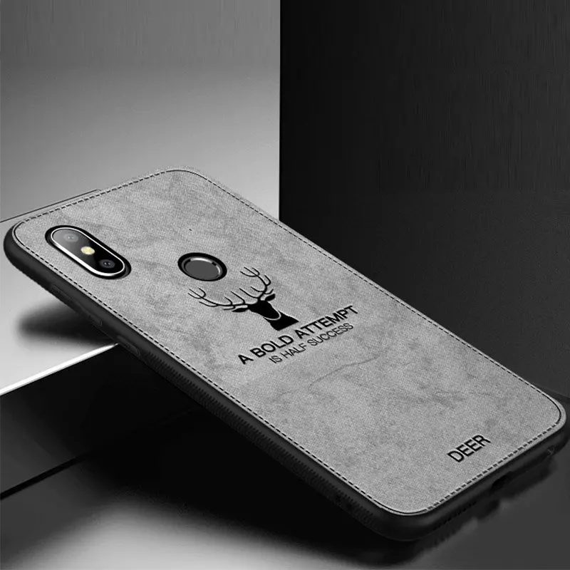 Fabric Case For Xiaomi Redmi Note 5 Pro Plus Mi Max 3 2 Mix 2S A2 A1 6X 5X 8 SE 6 Soft Back Cover Christmas Phone Coque Etui |