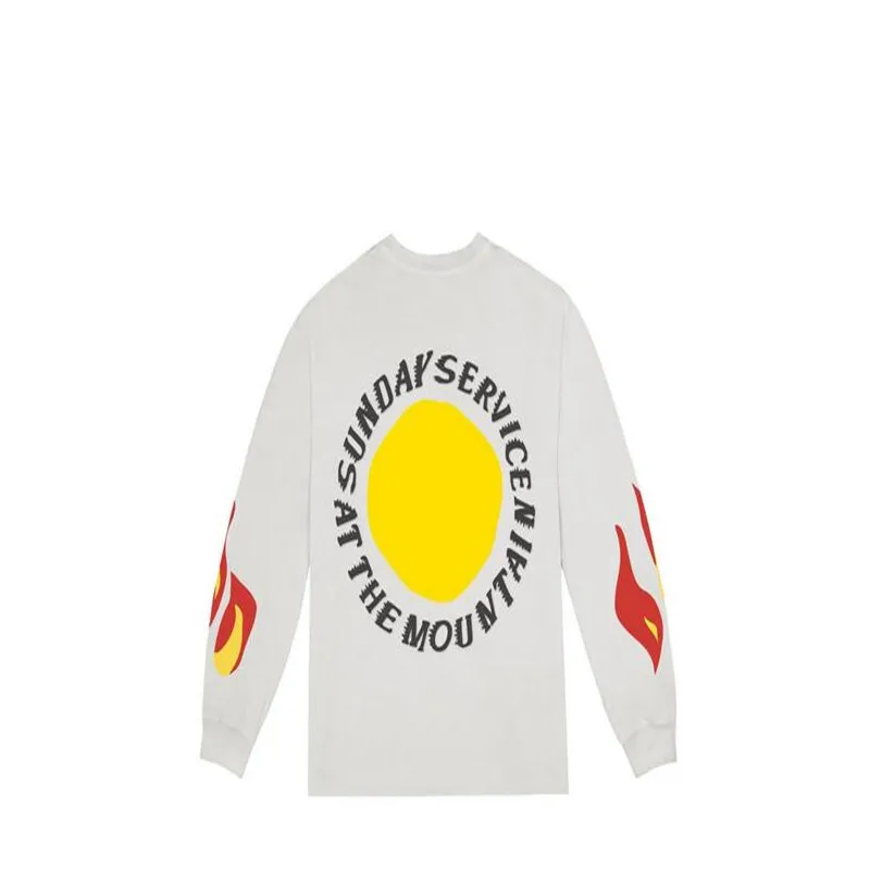 Мужская толстовка в стиле хип-хоп Kanye West HOLY SPIRIT хлопковая с капюшоном 100% 1:1 новинка