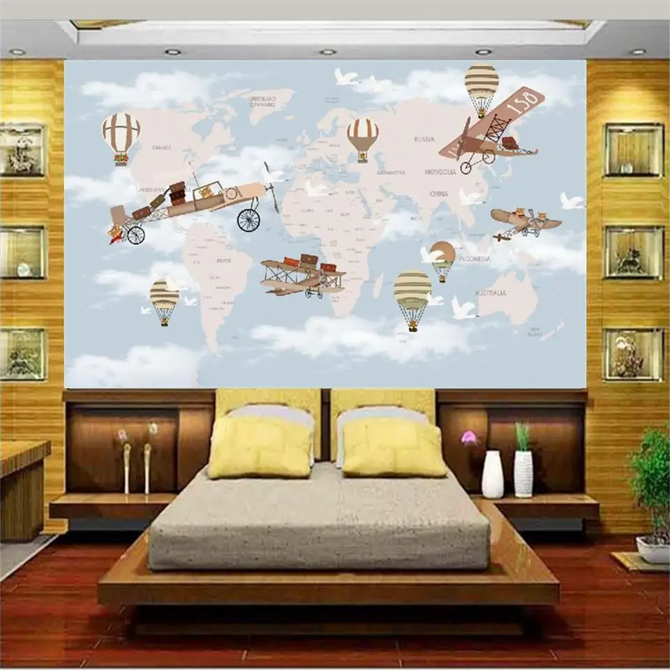 Настенные 3D обои для фотографий в стиле ретро размер под заказ ландшафтные