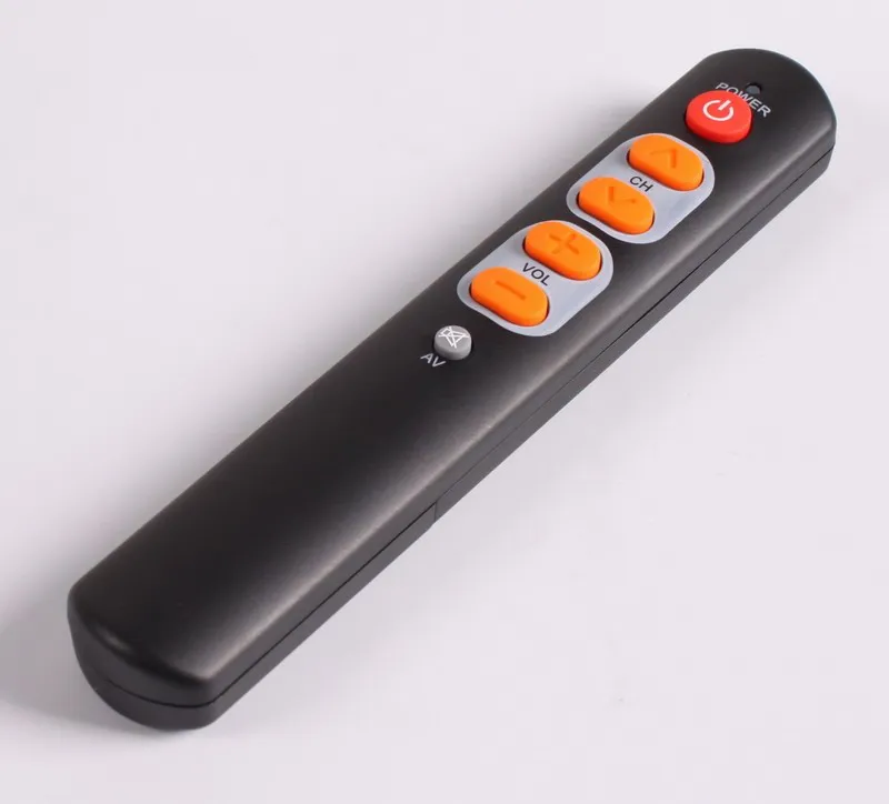 Обучающий пульт дистанционного управления для ТВ STB DVD DVB коробка Hi Fi, 6 больших кнопок универсальный Смарт-контроллер может дублировать ИК-код