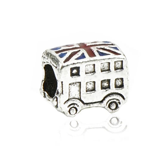 Женские кристаллические очаровательные бусины Maxi Frog Cross в виде машинок Листьев