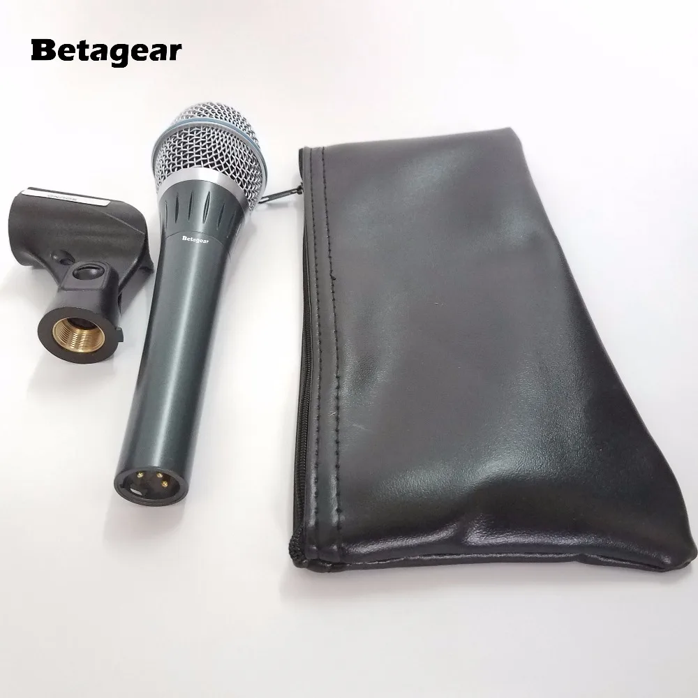 Конденсаторный кардиоидный микрофон Betagear BT87A 87A 87 4 шт.|handheld microphone|microphone for vocalscondensor