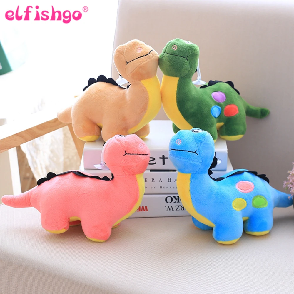 Новые плюшевые игрушки в виде динозавра мягкие для детей подарок на день