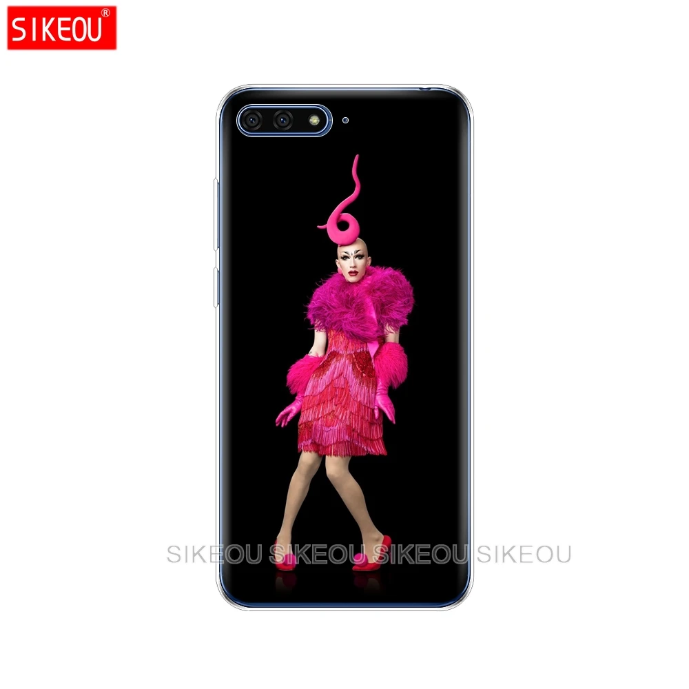 Силиконовый чехол для телефона Huawei Honor 7A PRO 7C Y5 Y6 Y7 Y9 2017 2018 Prime RuPaul's Drag Race Fashion |