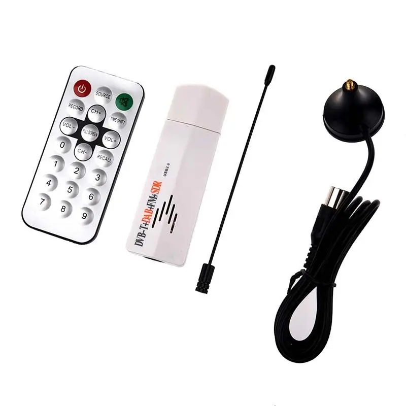 FM + DAB USB DVB T RTL2832U FC0013B SDR антенна ТВ радио приемник|usb freeview tv receiver|receiver androidreceiver rc |